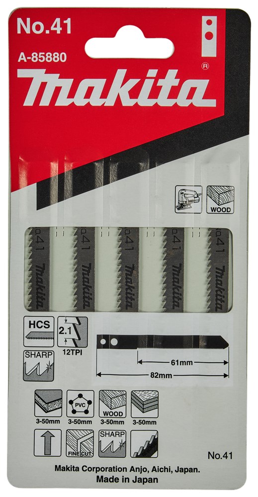 MAKITA DECOUPEERZAAGBLAD HOUT GELAMINEERD 61MM A-85880