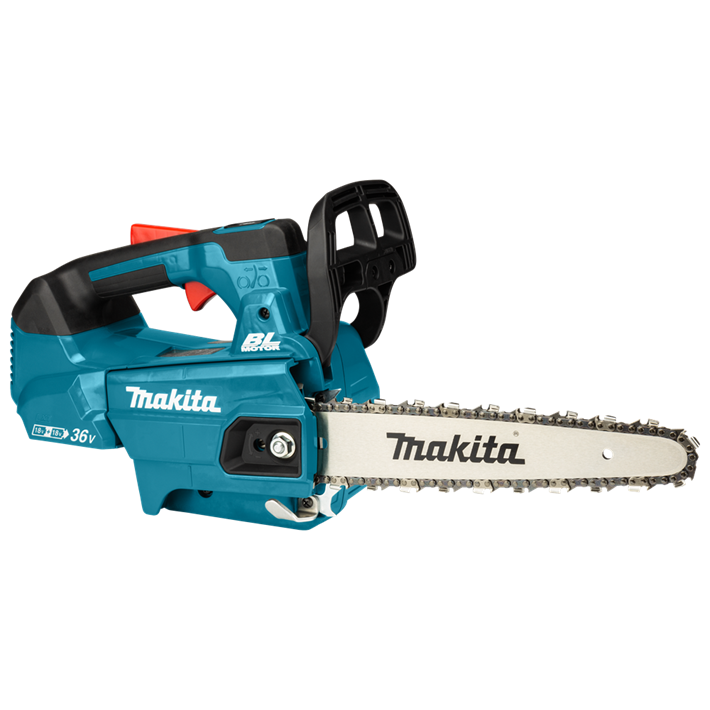 Afbeelding Makita lxt 2x18 v tophandle kettingzaag 25 cm DUC256CZ