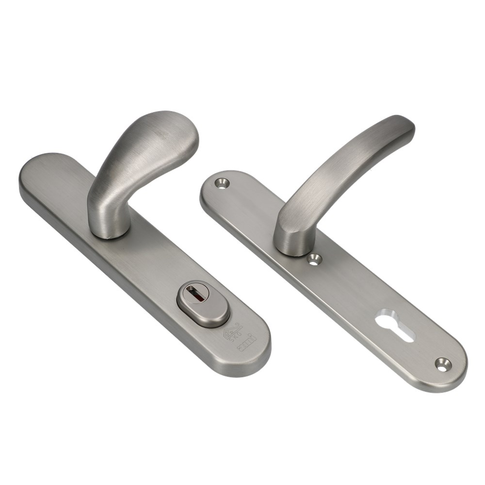 Knoplangschild met kerntrekbeveiliging, aluminium