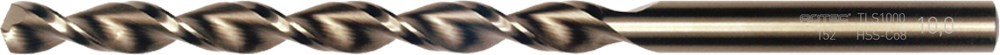 Afbeelding voor HSS-E Spiraalboor lang, type TLS1000 152
