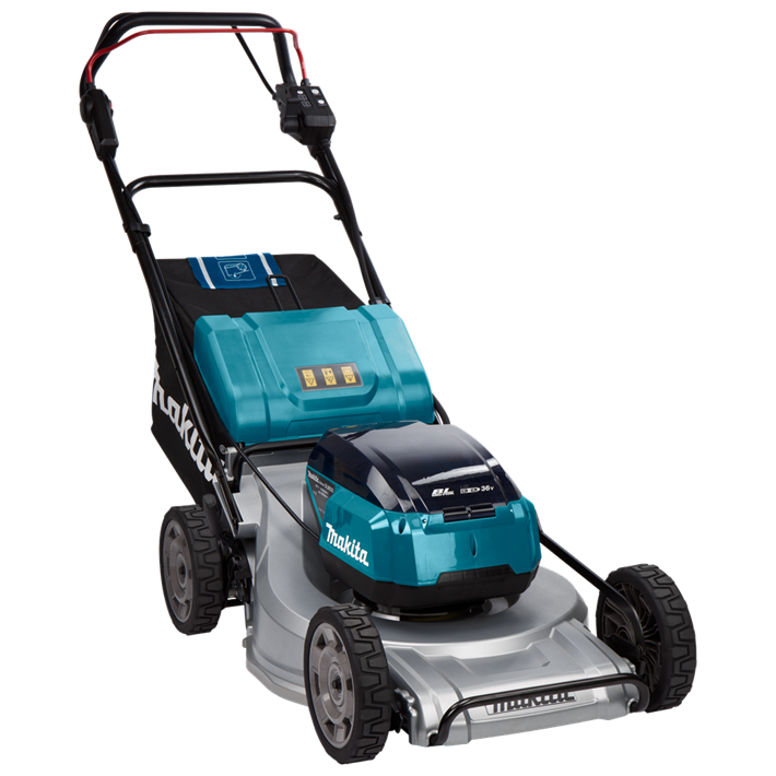Afbeelding Makita lxt 2x18 v accu grasmaaier 53 cm