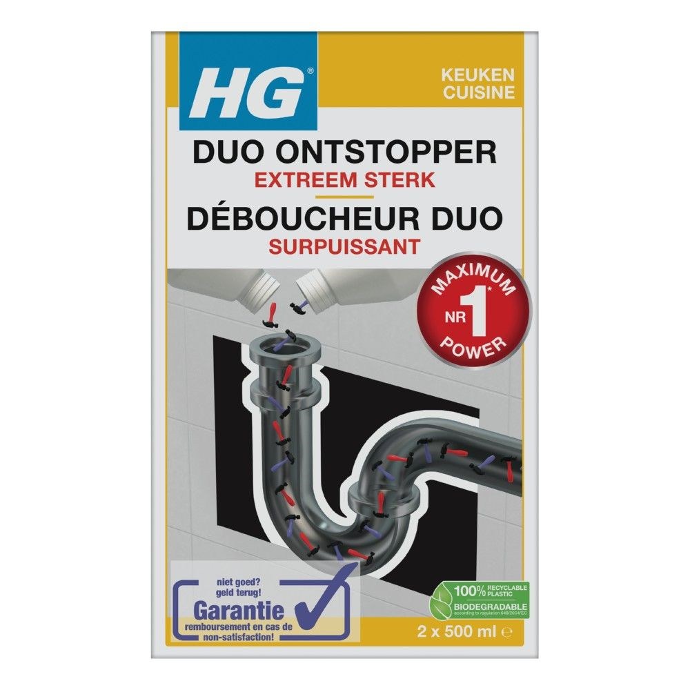 DUO ONTSTOPPER 2X 0,5LTR
