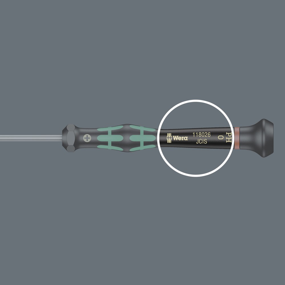 Afbeelding voor 2054 KRAFTFORM MICRO ZESKANT-SCHROEVENDRAAIER, HEX-PLUS, 1.3 X 40 MM 2054 Kraftform Micro