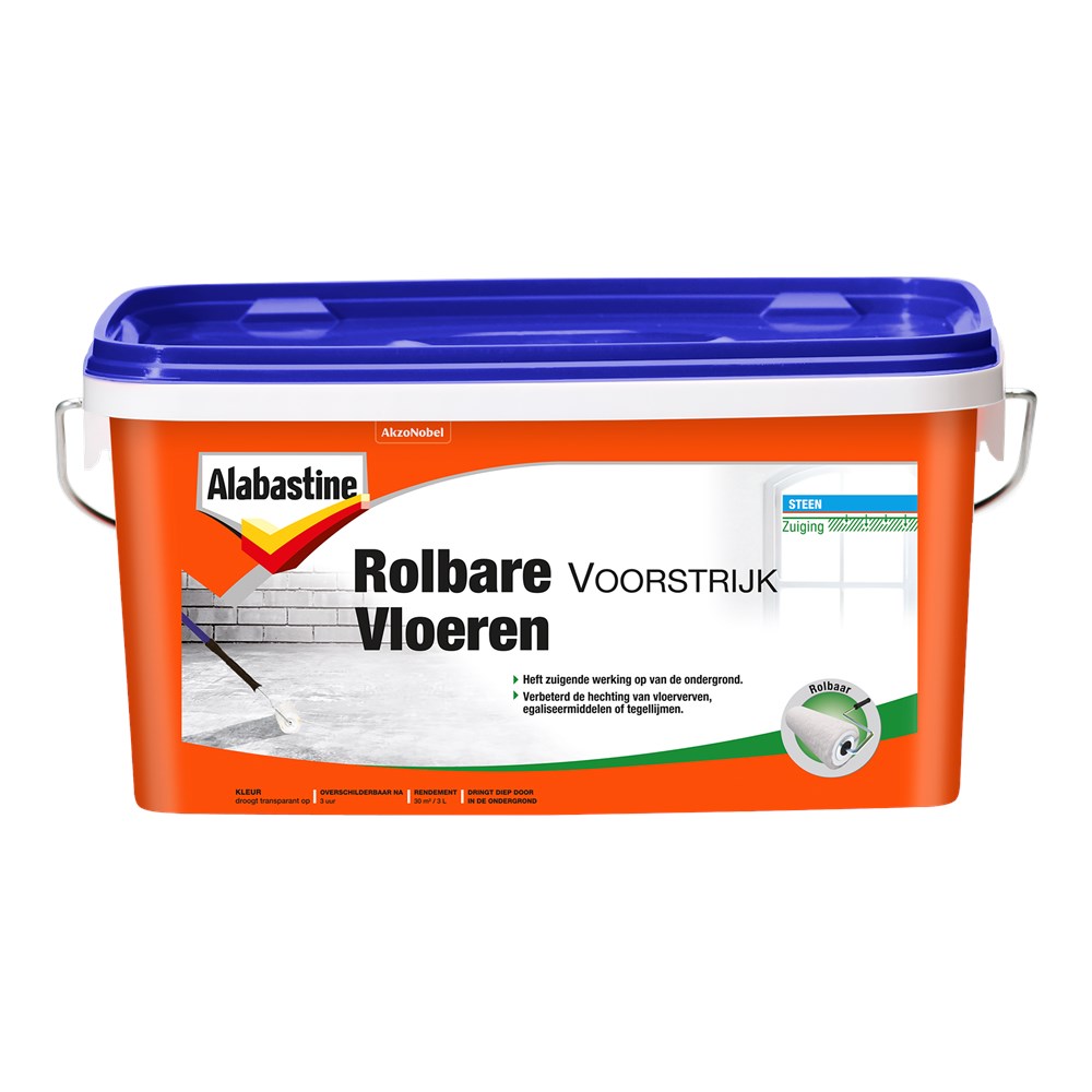 Alabastine rolbare voorstrijk vloeren wit 4 liter (1)