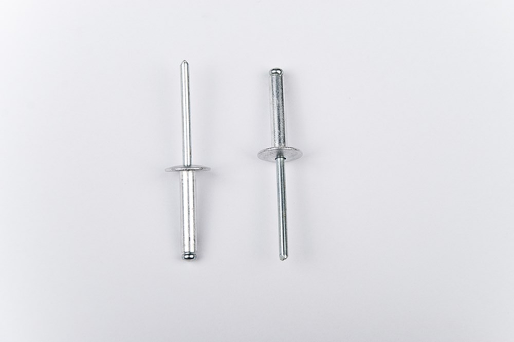 Afbeelding voor Blindklinknagel aluminium/staal open type/grote bolkop