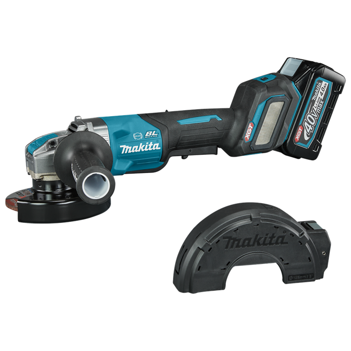 Afbeelding Makita 40 v max haakse slijper 125 mm x-lock