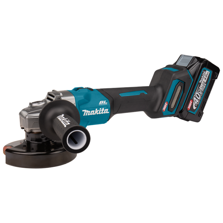 Afbeelding Makita 40 v max haakse slijper 125 mm GA008GM201