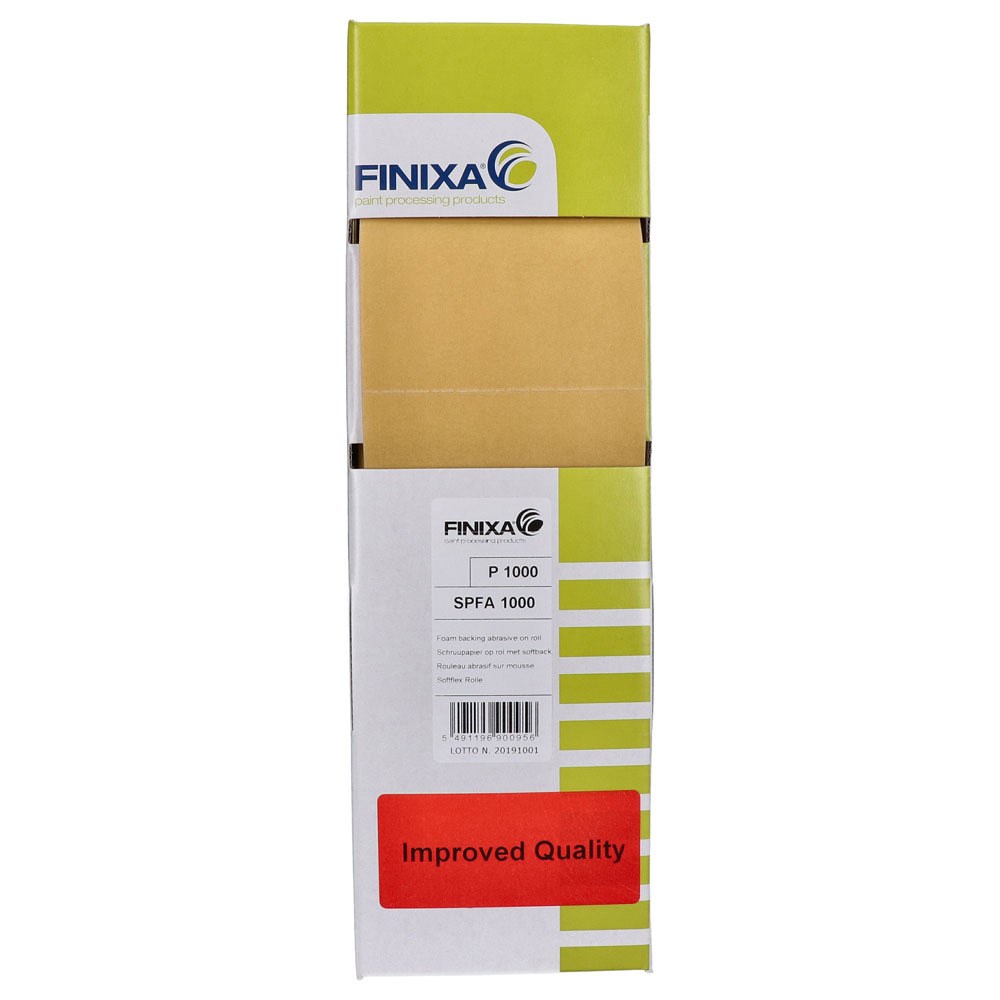 Finixa Schuurpapier Op Rol Met Softback 114mm x 25m (1)