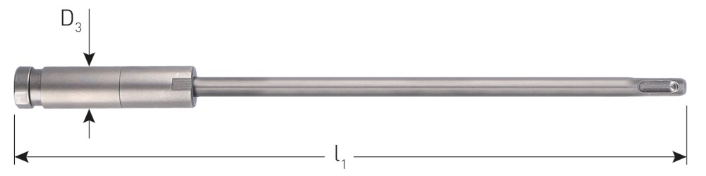 SDS+ VERLENGSTUK, 300 MM SDS+ VERLENGSTUK, 300 MM