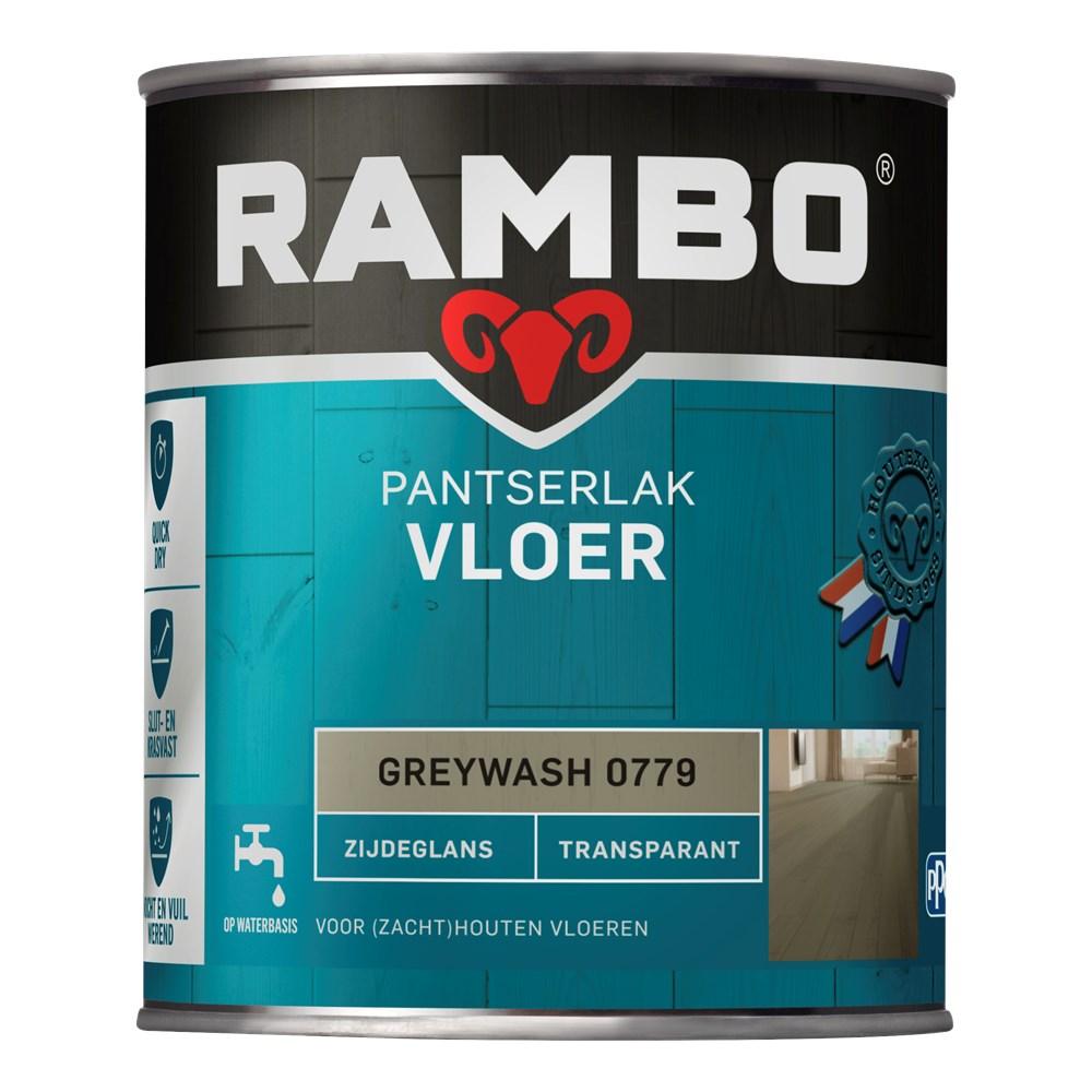 Rambo Pantserlak Vloer Transparant Zijdeglans (1)