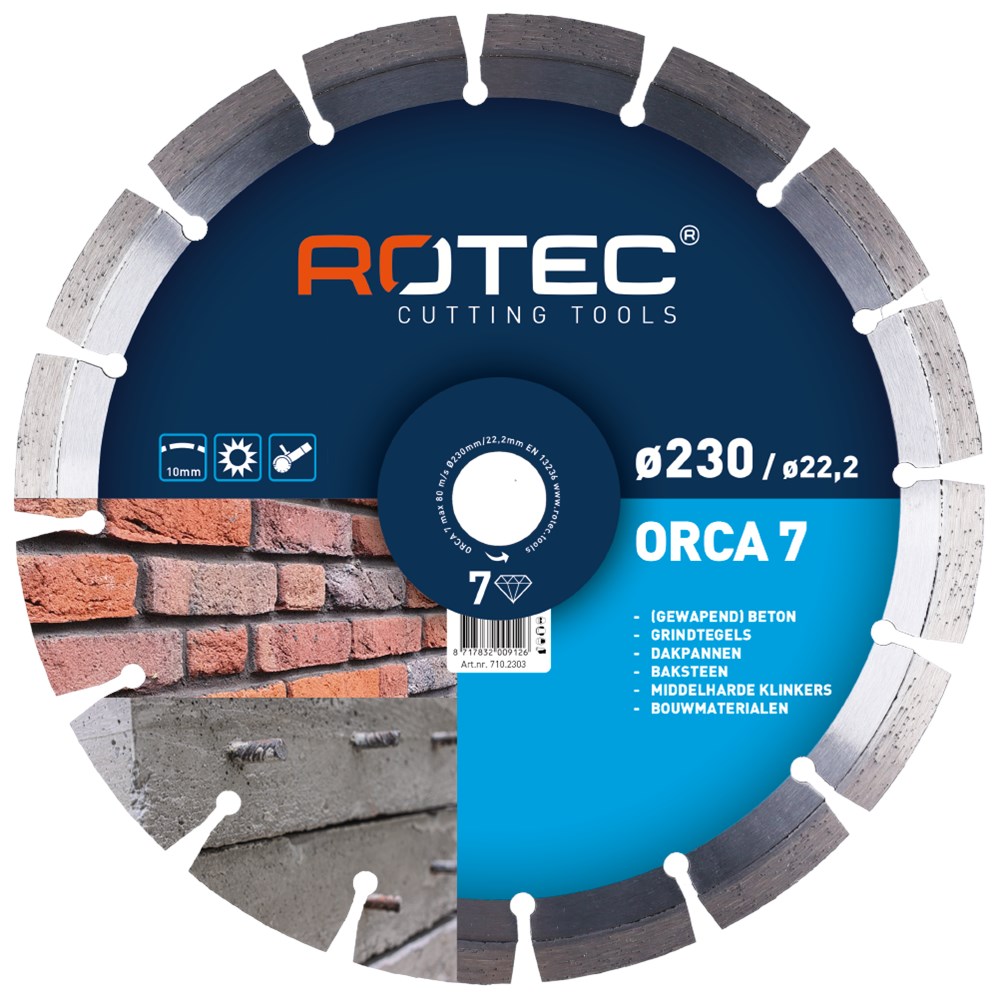 Afbeelding voor Diamantzaag ORCA 7 / GC 2010 710
