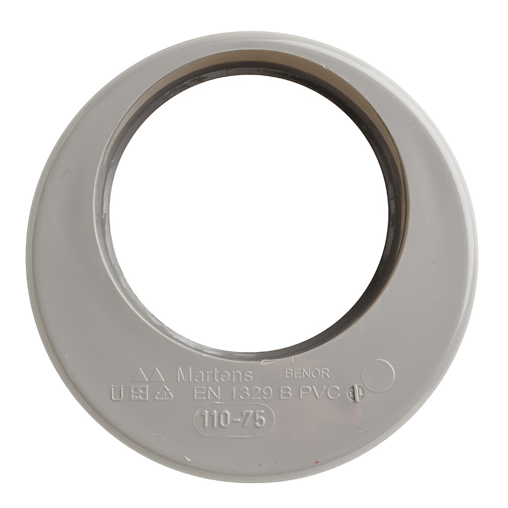 verloopring excentrisch pvc grijs rwa-2 verloopring excentrisch pvc grijs rwa-2