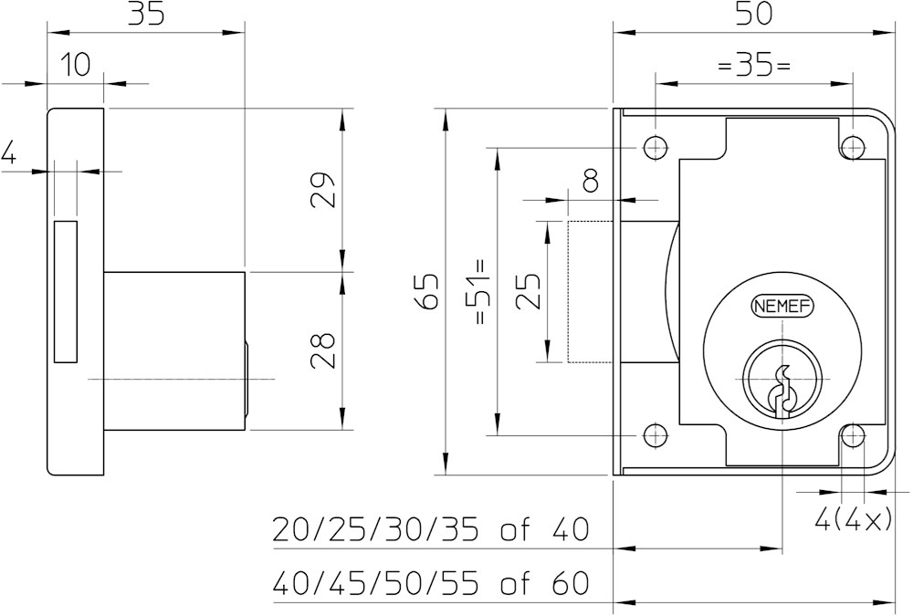opleg meubelslot vernikkeld pc nemef-2 opleg meubelslot vernikkeld pc nemef-2