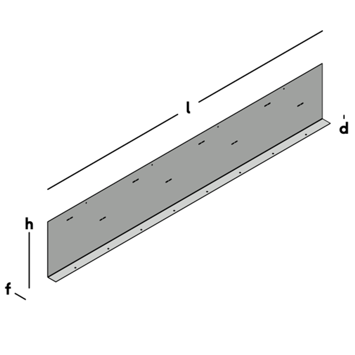 Afbeelding tekening GB metalen randkist 90° sv-1