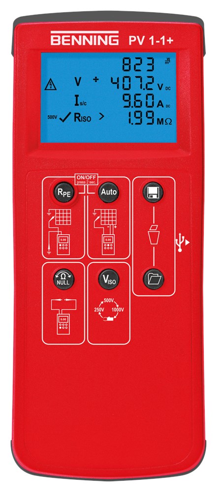 Afbeelding voor Tester voor fotovoltaïsche installaties 5042101