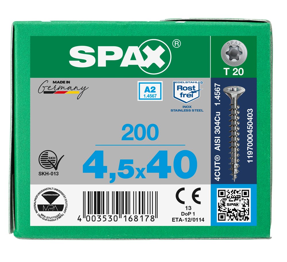 spaanplaatschroef rvs a2 spax-6 spaanplaatschroef rvs a2 spax-6