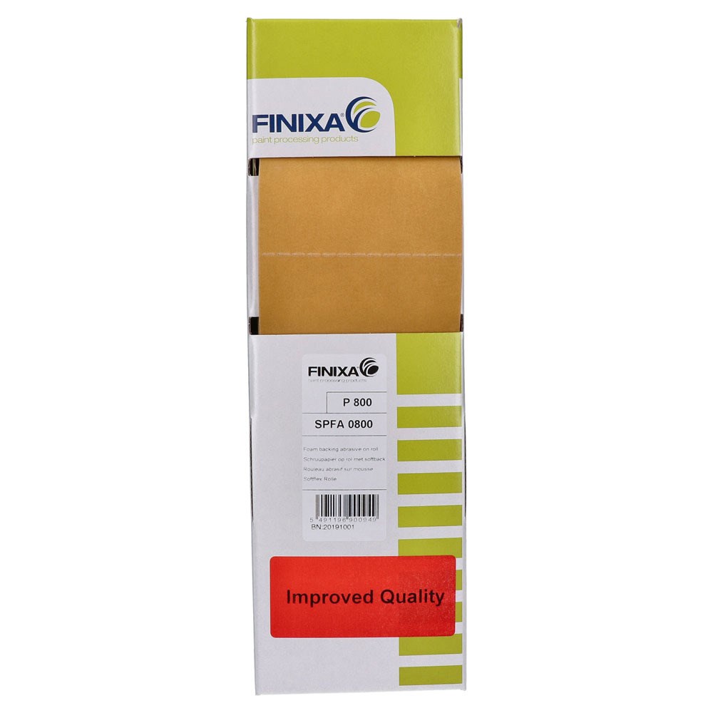 Finixa Schuurpapier Op Rol Met Softback 114mm x 25m (2)