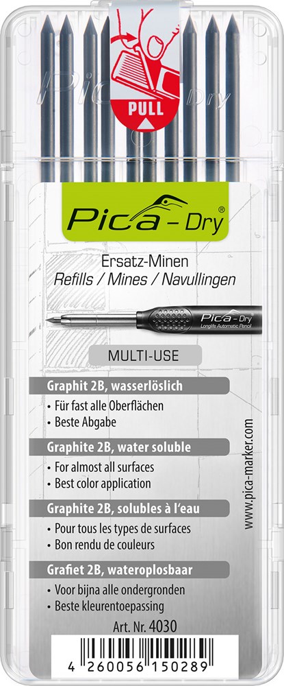 navulling diepgatpen potlood pica-1 navulling diepgatpen potlood pica-1