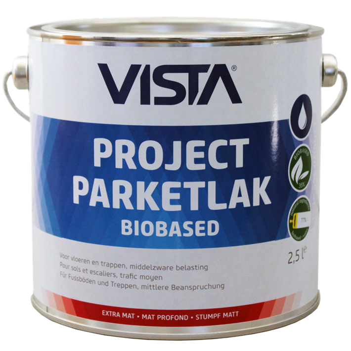 Project Parketlak Biobased 2,5 ltr