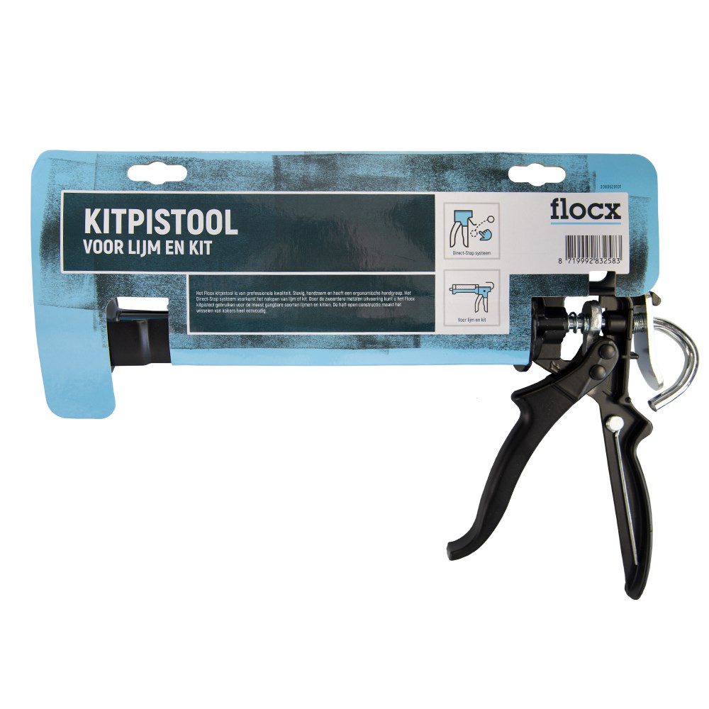 Flocx kitpistool voor lijm en kit (1)