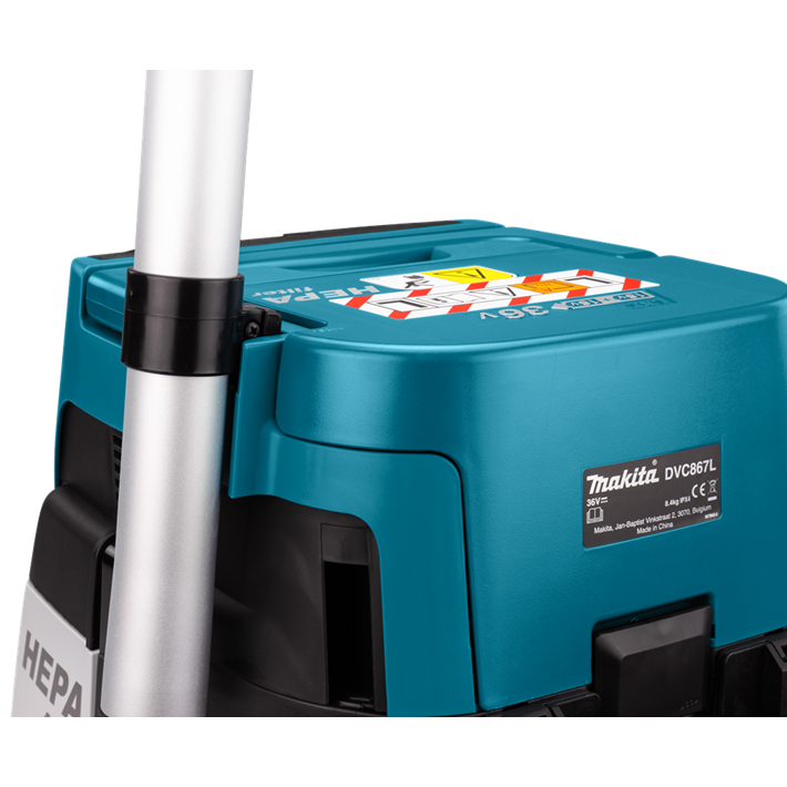 Afbeelding Makita 2x18 v stofzuiger DVC157LZX3