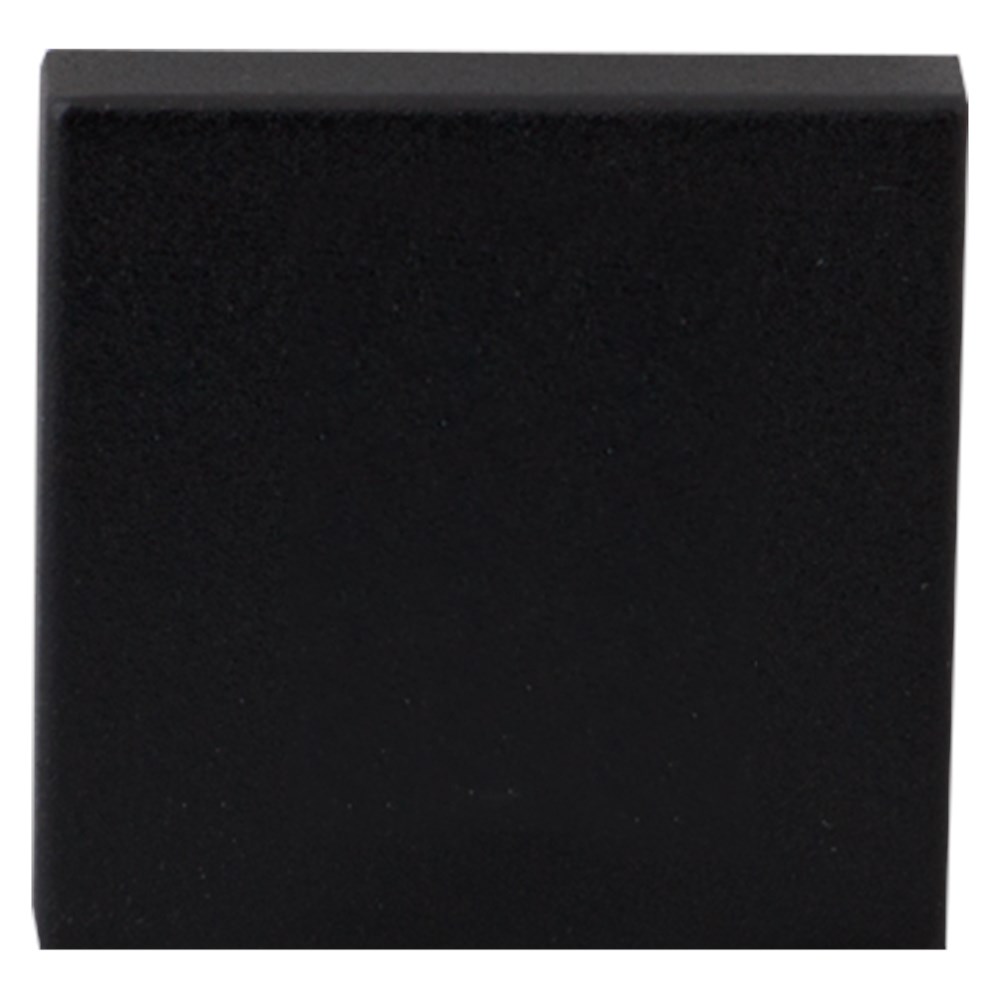 Zwart, Zwart, RVS, Blind, Ja, RAL 9005, stuk, Modern, Nee, Veiligheidsbuitenrozet inclusief bevestiging voor deurdikte 40mm en 56mm GPF881261199.png