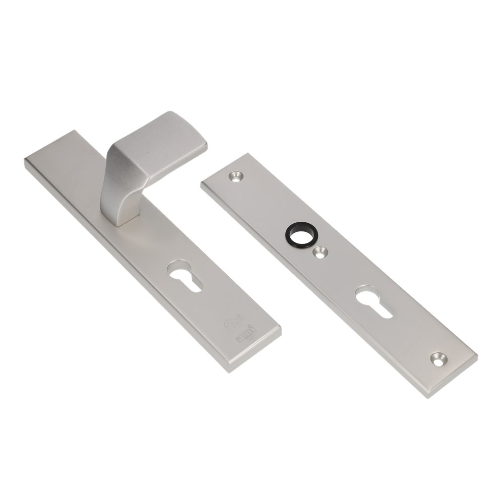 Afbeelding voor Veiligheidsvoordeur-knoplangschildgarnituur SKG*** VHB 251/50 - 144