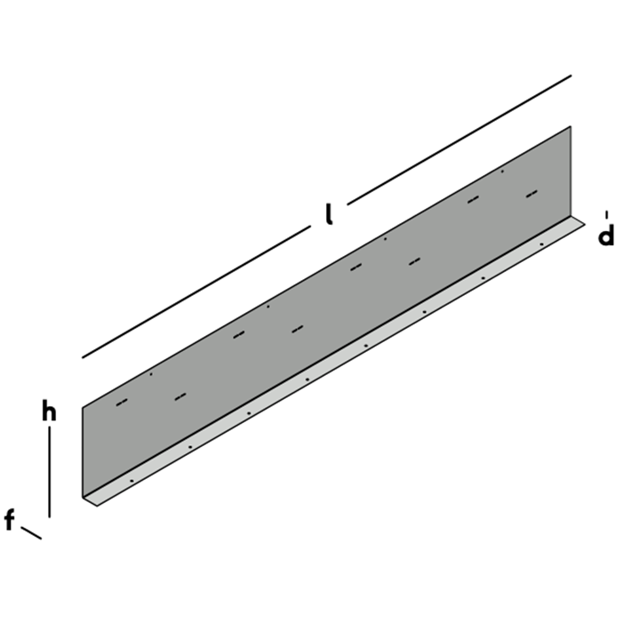 Afbeelding tekening GB metalen randkist 90° sv-1