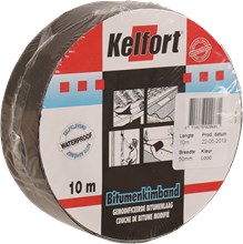 Bitumenkimband loodkleurig Bitumenkimband loodkleurig