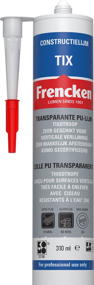 Afbeelding voor Constructielijm Tix transparant