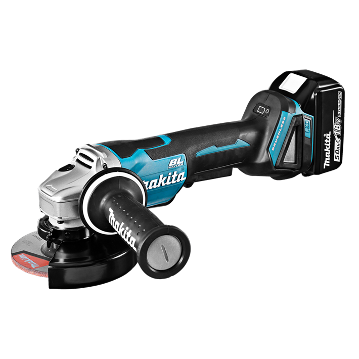 Afbeelding Makita 18 v haakse slijper 125 mm DGA508RTJ