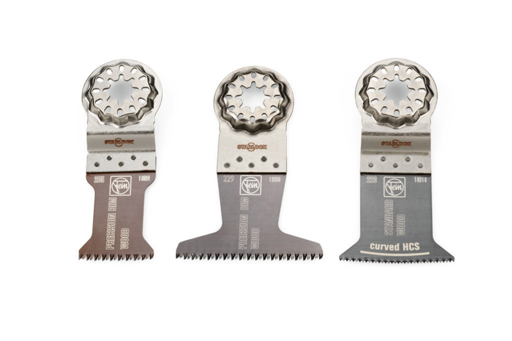 Fein E-cut Wood Starlock Multi-tool Blade Set (3pcs)