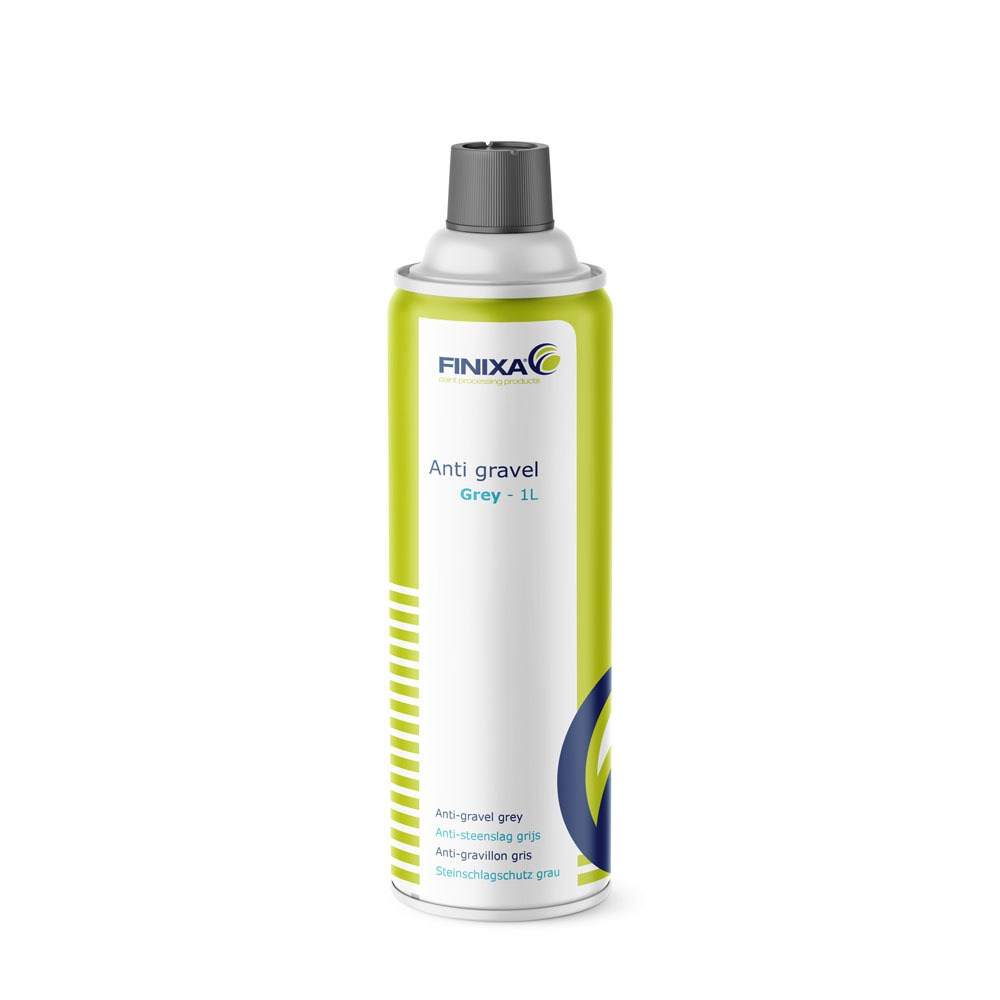 FINIXA ANTI-STEENSLAG COATING OVERSPUITBAAR GRIJS 1LTR (1)