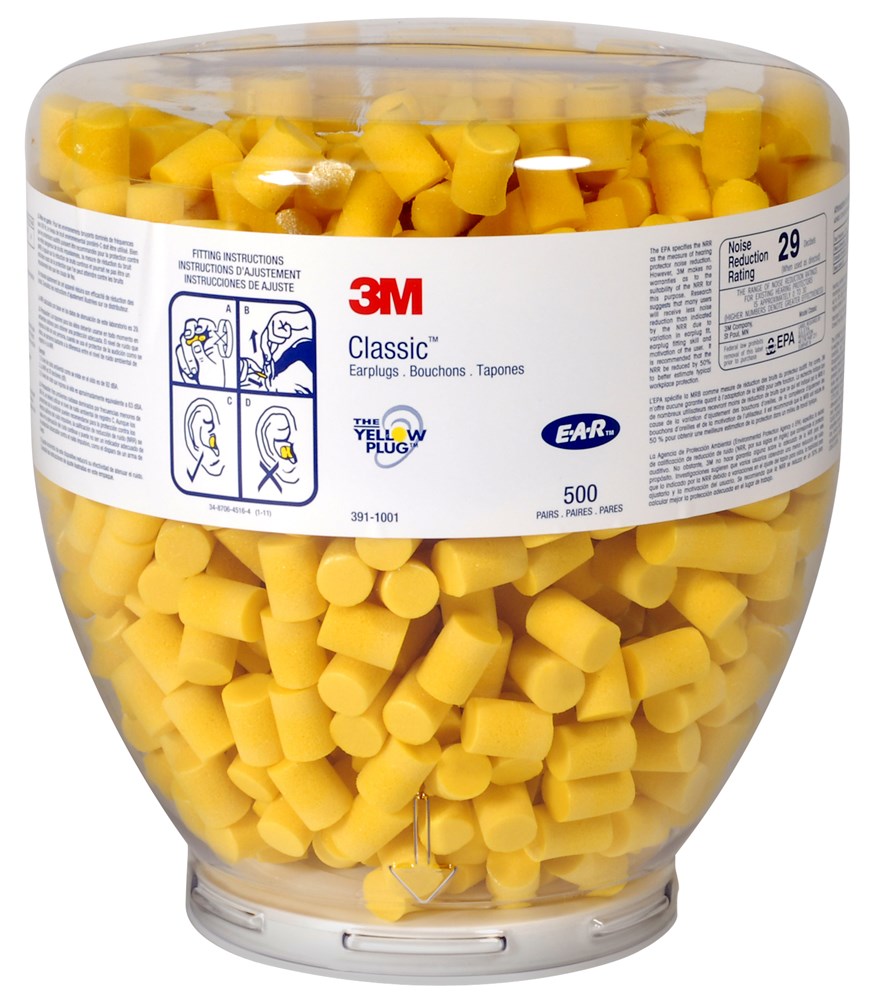 oordopjes geel 3M-1 oordopjes geel 3M-1