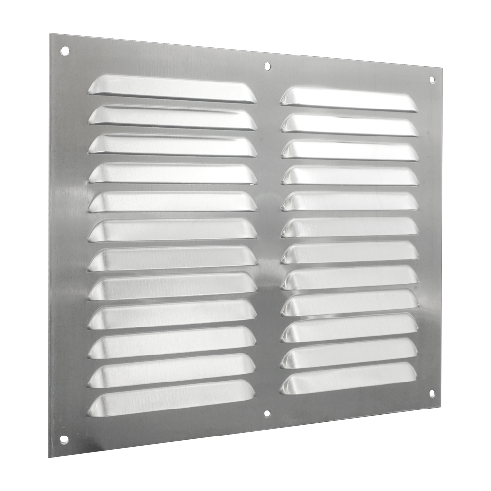 Afbeelding voor Schoepenrooster, aluminium vlak