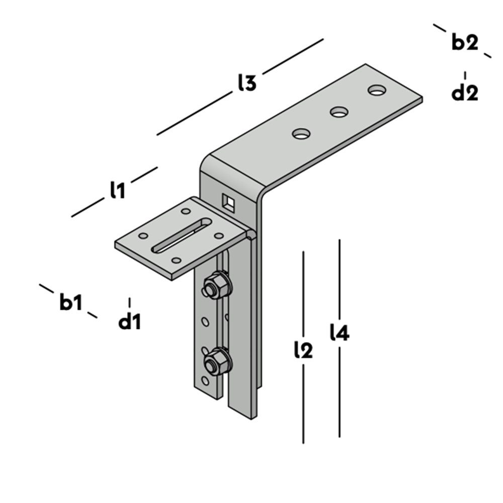 kozijnstelbeugel sv-2 kozijnstelbeugel sv-2