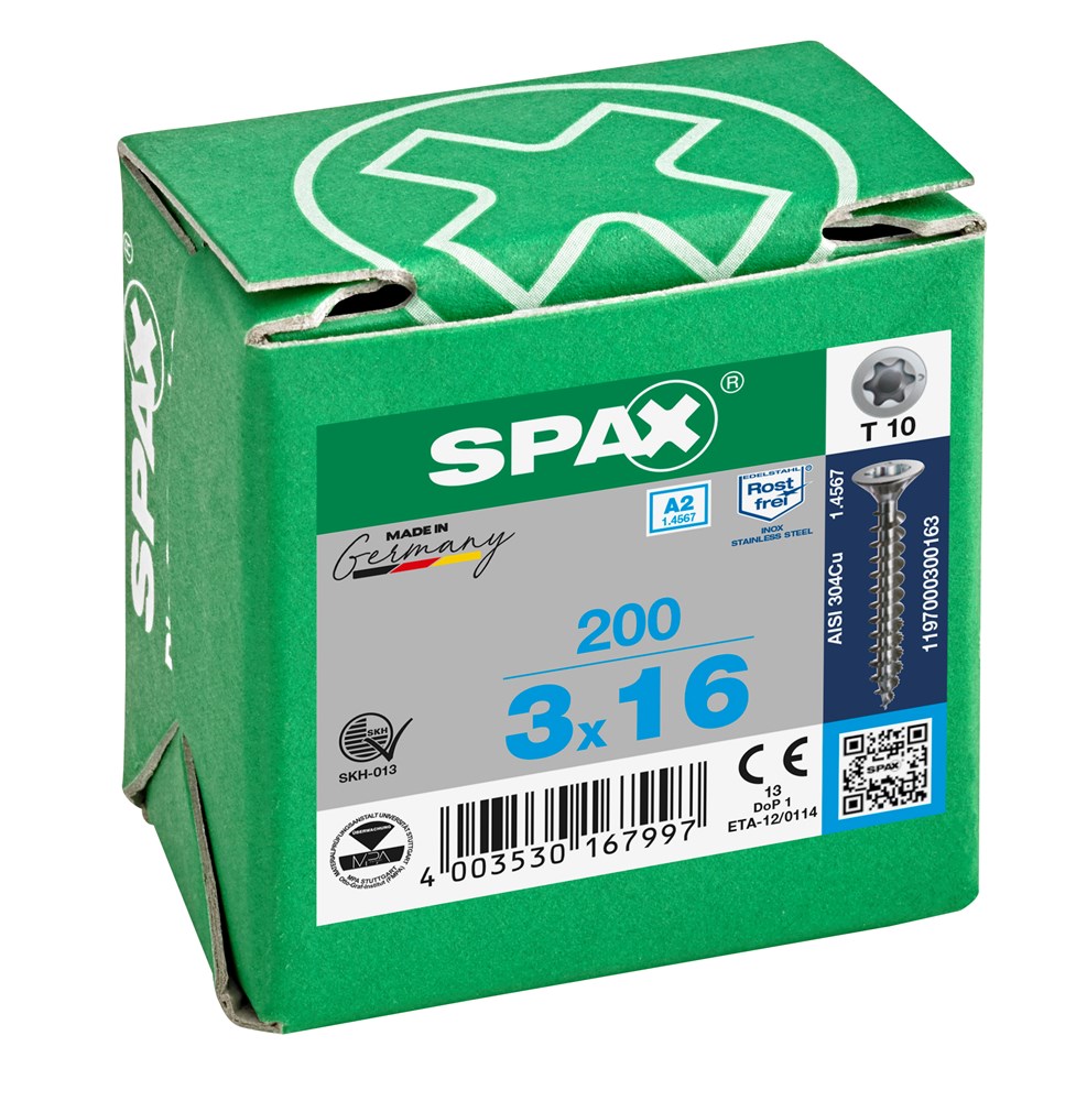 spaanplaatschroef rvs a2 spax-4 spaanplaatschroef rvs a2 spax-4