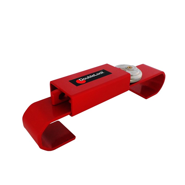 DoubleLock Container Lock JUNIOR RED