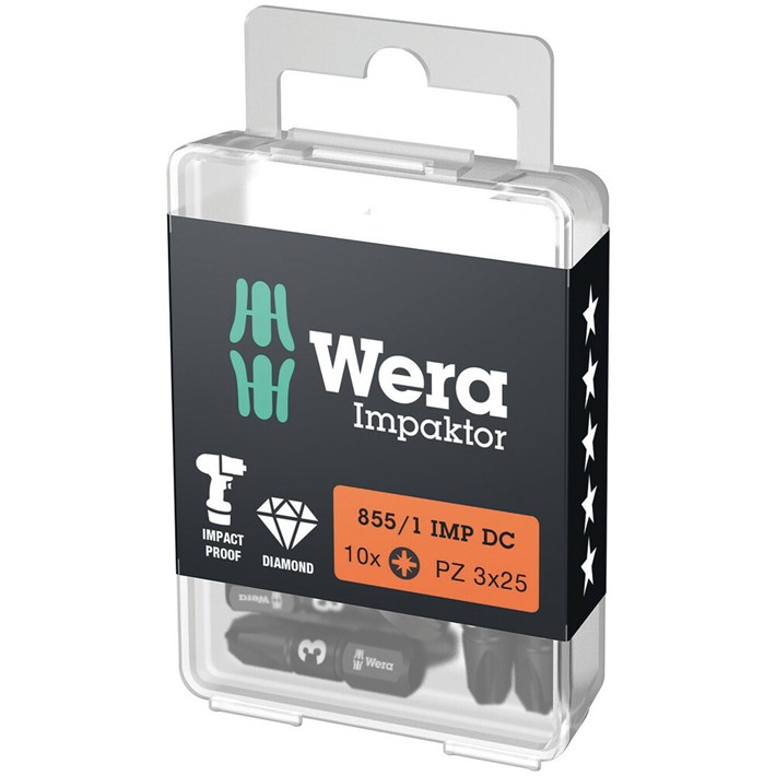 Afbeelding Wera bit pozidriv 855/1 IMP DC Impaktor