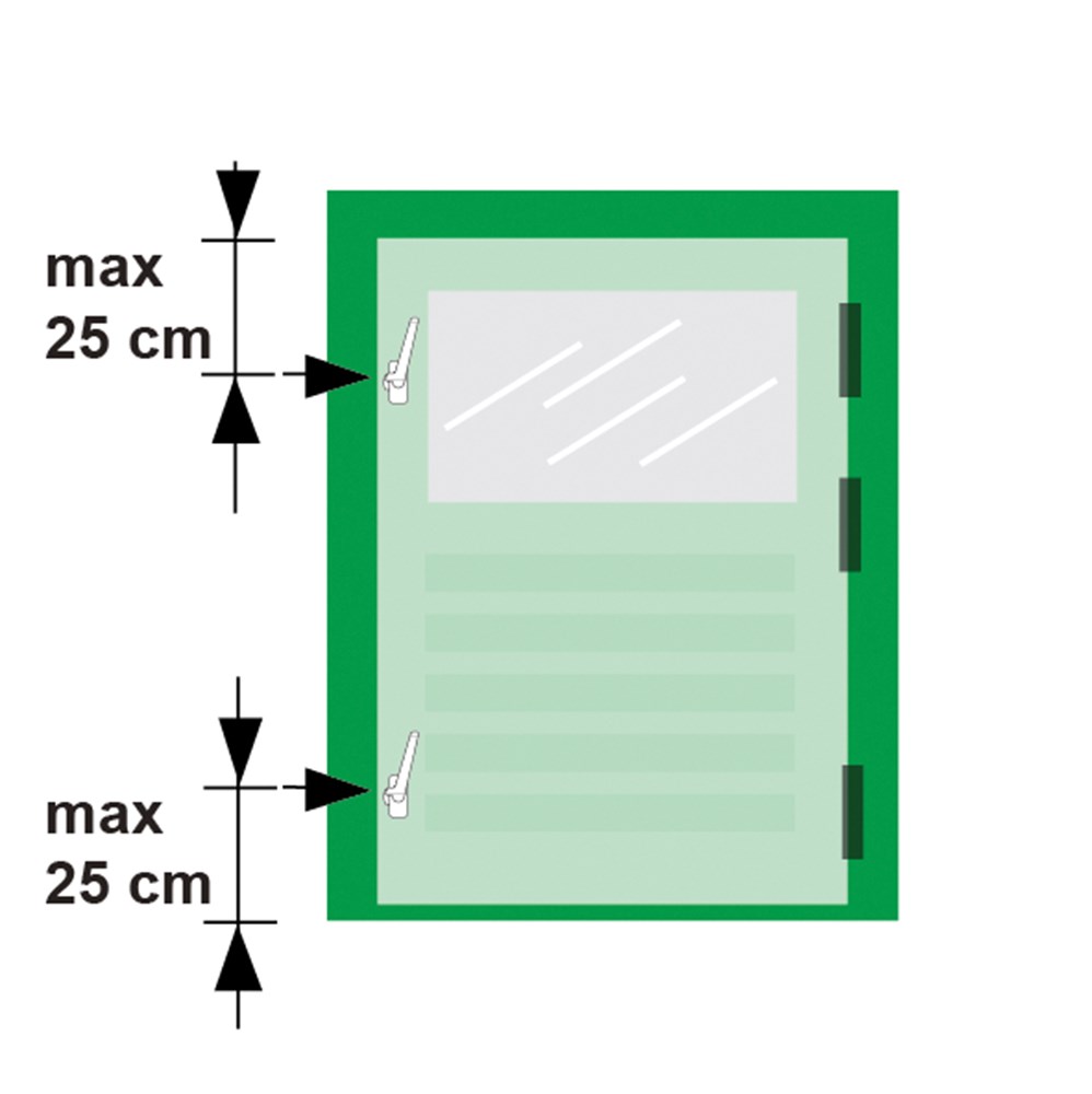 raamsluiting aluminium wit axa-3 raamsluiting aluminium wit axa-3