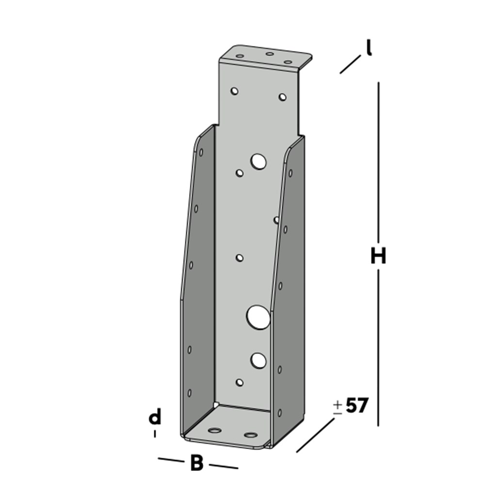 balkdrager gbs korte lip sv-2 balkdrager gbs korte lip sv-2