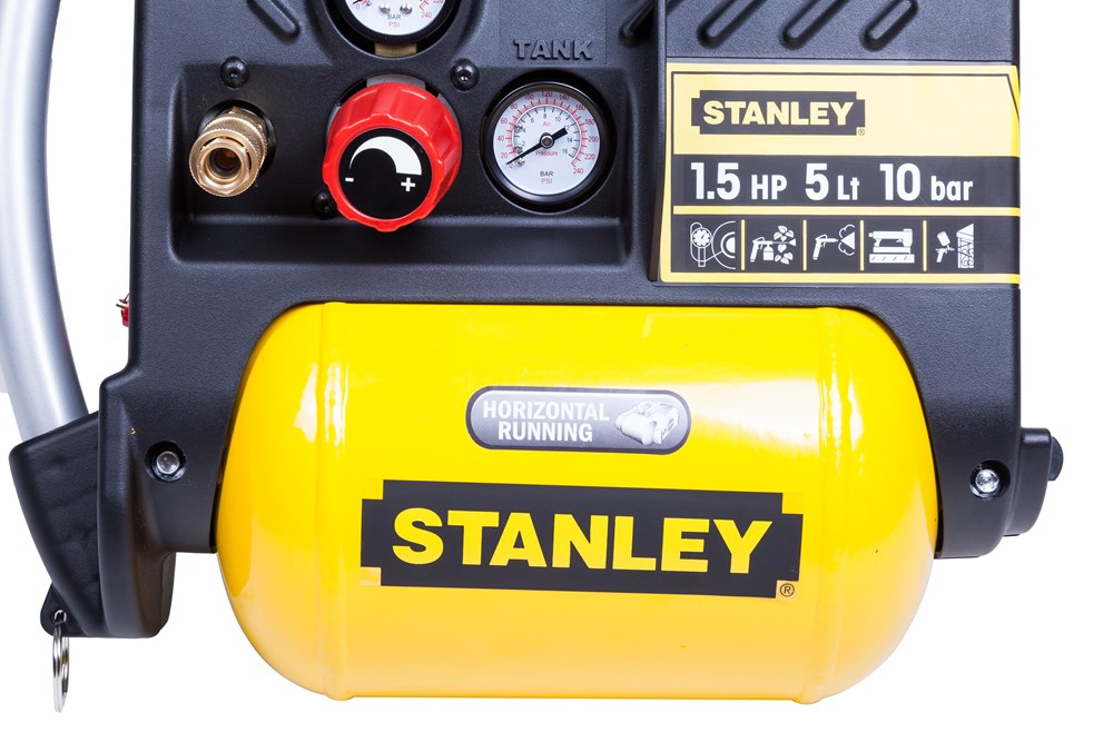 compressor olievrij stanley 10bar-5 compressor olievrij stanley 10bar-5