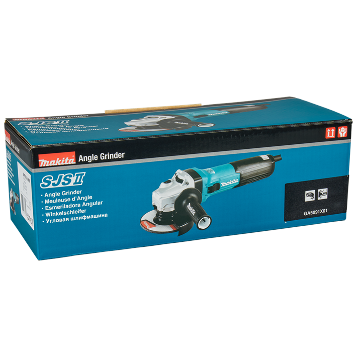 Afbeelding Makita 230 v haakse slijper 125 mm GA5091X01