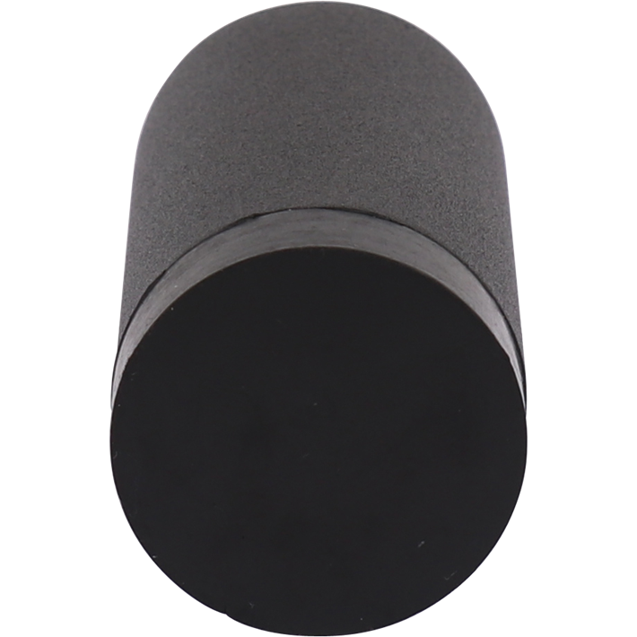 Deurstopper voor wandmontage rvs zwart Oxloc