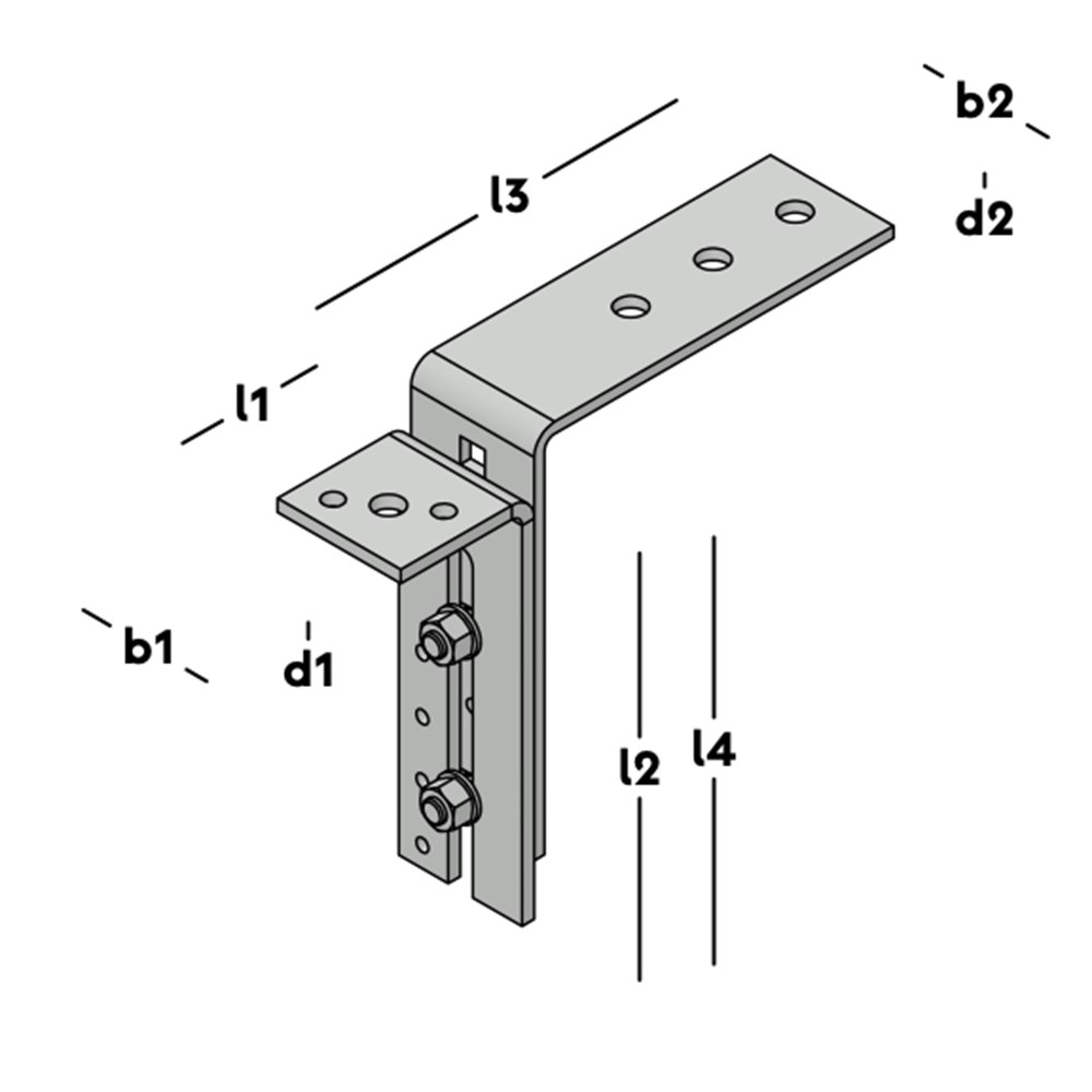 kozijnstelbeugel sv-2 kozijnstelbeugel sv-2