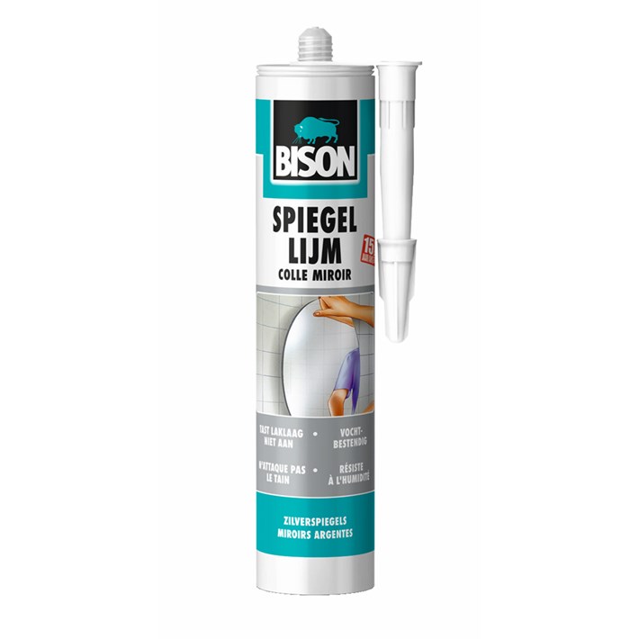 1332600 Bison Spiegellijm Cartridge 425g NL/FR