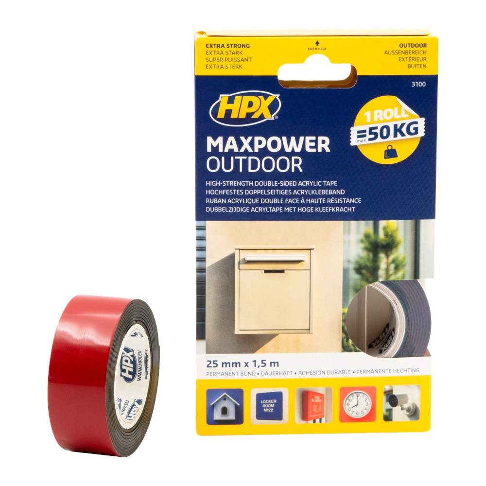 HPX max power outdoor zwart 25mm rol (3)