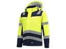 TRICORP Softshell geel/blauw safety M 403011 403011yellowinkside.png