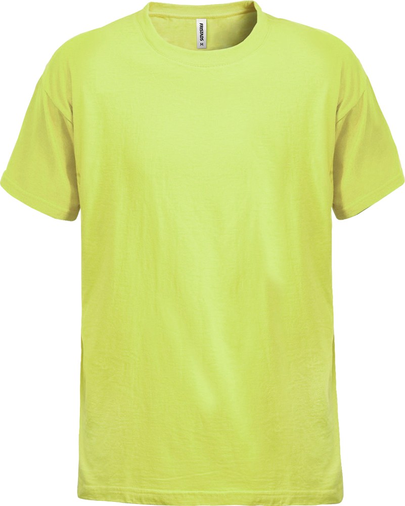 Acode T-shirt zware kwaliteit 100240-131 lichtgeel mt S | Polvo bv