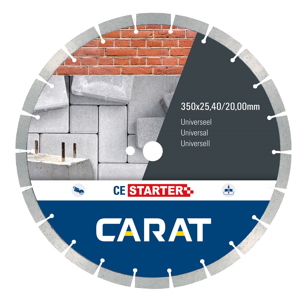 diamantzaagblad droog carat starter-1 diamantzaagblad droog carat starter-1